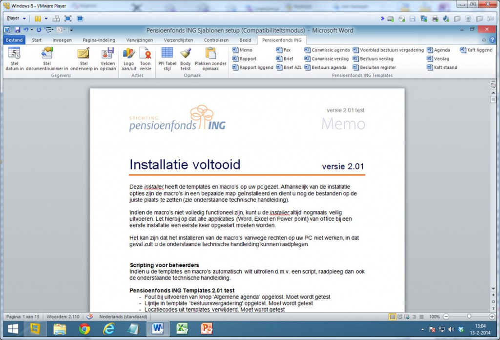 pensioenfonds-ing-word-templates